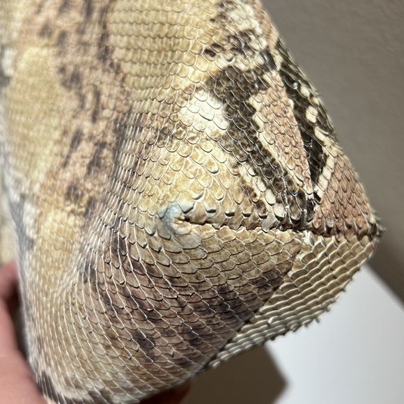 Madewell The Zip-Top Transport Crossbody: Snake Embossed Leather Edition - Picture 7 of 11